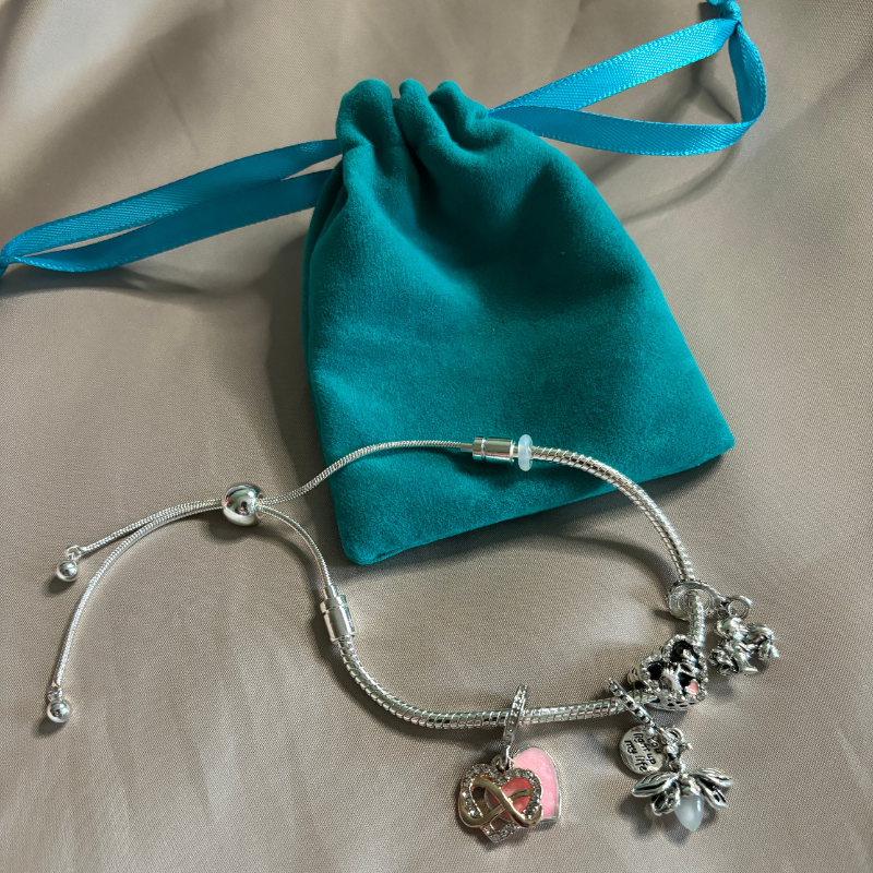 Pulsera de Pandora con 2 Abalorios + 2 DE REGALO