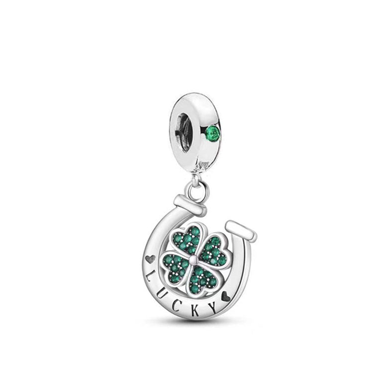 Pulsera y 2 Abalorios + REGALO de 2 ABALORIOS + Bolsa + Caja - Pack "Fortuna Encantada"