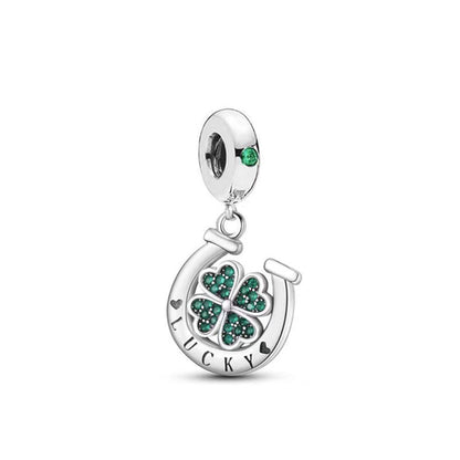 Pulsera y 2 Abalorios + REGALO de 2 ABALORIOS + Bolsa + Caja - Pack "Fortuna Encantada"